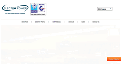 Desktop Screenshot of electropowerengineering.com